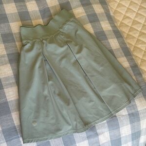 lululemon athletica Sage Green A-Line tennis 🎾 Skirt with Knit Waistband